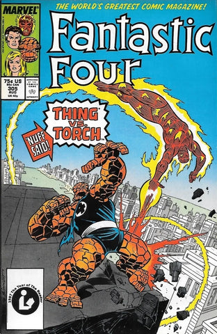 Fantastic Four #305 - Marvel Comics - 1987