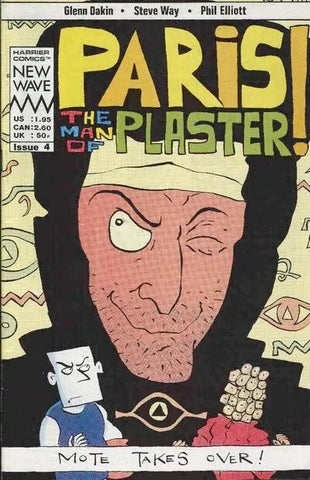 Paris! The Man Of Plaster #4 - Harrier Comics - 1987