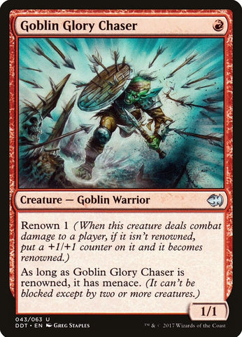 "Goblin Glory Chaser" - Magic The Gathering - DDT