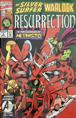 Silver Surfer / Warlock: Resurrection #3 - Marvel Comics - 1993