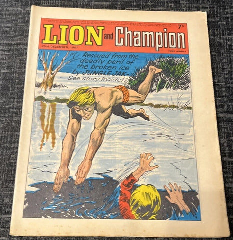 Lion Comic x26 (LOT) - British Comic - 1967 - 1970 - LOT F2