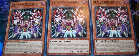 "Brain Controller" ALIN-EN033 - Yu-Gi-Oh! - 3x Cards Playset - Alliance Insight
