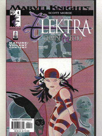 Elektra #4 - Marvel Comics - 2002 - Glimpse Echo