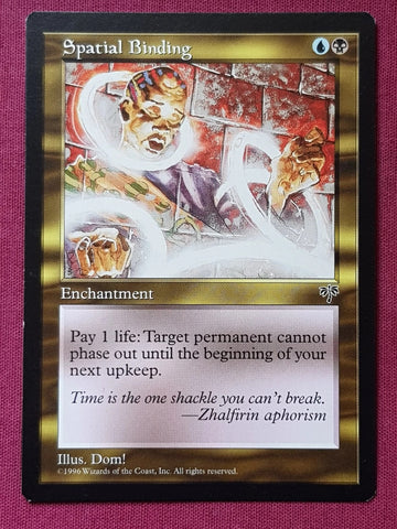 "Spatial Binding" x4 - Magic The Gathering Card - Mirage 4-Card Playset