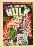 Hulk Comic #50 and #51 - Marvel Comics/British - 1979