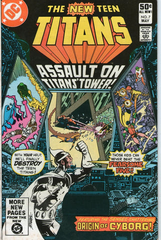 New Teen Titans #7 - DC Comics - 1981