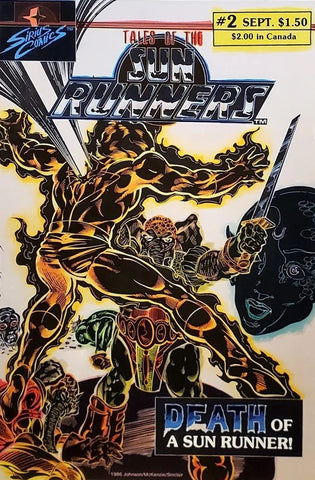 Tales Of The Sun Runners #2 - Sirius Comics - 1986