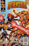 Foxfire #1 1 2 3 and 4 (5x Comics) - Malibu Comics - 1996