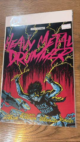 Heavy Metal Drummer #1  - Behemoth Comics - 2002 (Ref. Box A2)