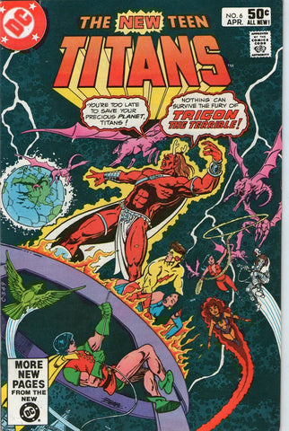 New Teen Titans #6 - DC Comics - 1981