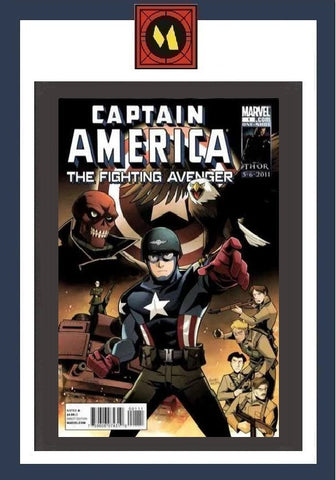 Captain America: The Fighting Avenger #1 - Marvel Comics - 2011