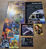 Star Wars Galaxy Magazine #4 - Topps Publishing - 1995 - plus freebies