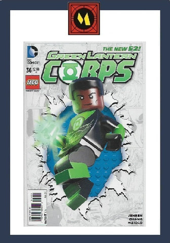 Green Lantern Corps #36 - DC Comics - 2015 - Lego Variant