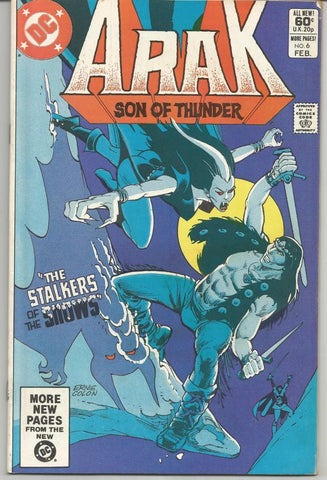 Arak Son of Thunder #6 - DC Comics - 1982