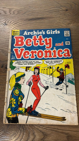 Archie's Girls Betty And Veronica #113 - Archie Comics - 1965 - Skiing cover