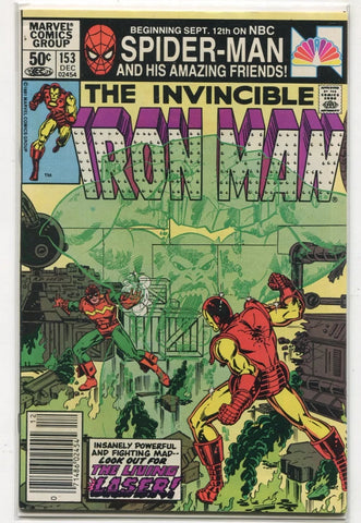 Invincible Iron Man #153 - Marvel Comics - 1981