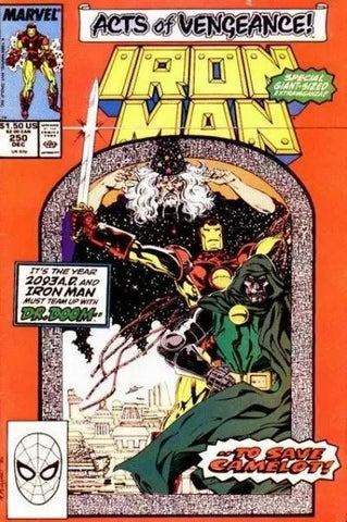 Iron Man #250 - Marvel Comics - 1989