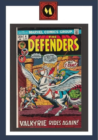 The Defenders #4 - Marvel Comics - 1973 - 1st Valkyrie