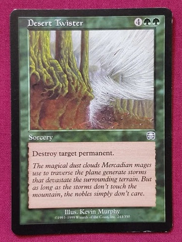 "Desert Twister" x4 - Magic The Gathering - Mercadian Masques - 4-Card Playset