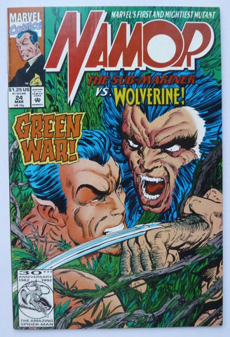 Namor the Sub-Mariner #24 - Marvel Comics - 1992