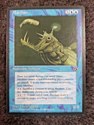 "Marjhan" x4 - Magic The Gathering Card - Homelands - 4-Card Playset