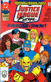 Justice League Europe Annuals #1 - #3 (LOT 3x Comics) - DC - 1990/2