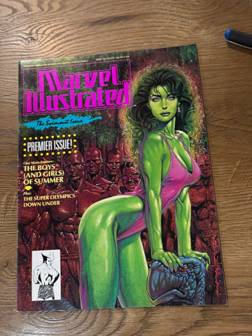 Marvel Illustrated the Swimsuit Issue - Marvel Magazines - 1991