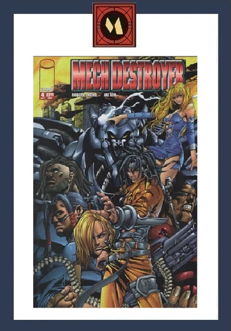 Mech Destroyer #4 - Image Comics - 2001