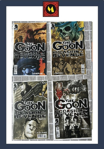 The Goon: Occasion Of Revenge #1 2 3 4 (Set)- Dark Horse - 2014