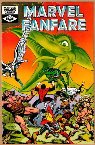 Marvel Fanfare #3 - Marvel Comics - 1982