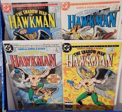 The Shadow War of Hawkman #1-4 - DC Comics - 1985 - Set