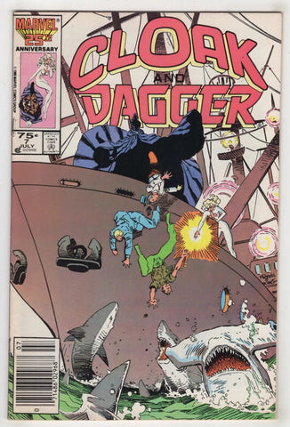 Cloak and Dagger #7 - Marvel Comics - 1986 - Newsstand