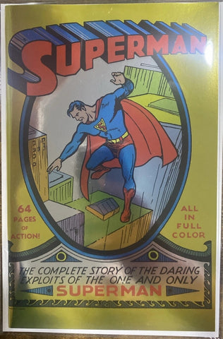Superman #1 Facsimile - DC Comics - 2025 - Millennium Edition Chromium Variant