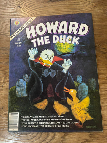 Howard the Duck #5 - Marvel Magazines - 1977