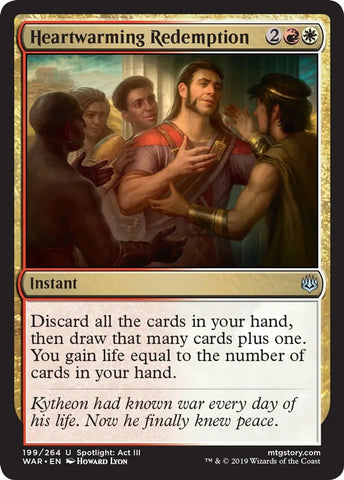 "Heartwarming Redemption" - Magic The Gathering Card - WAR