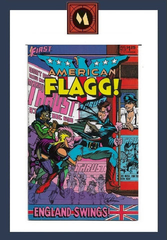 American Flagg #23 - First Comics - 1985