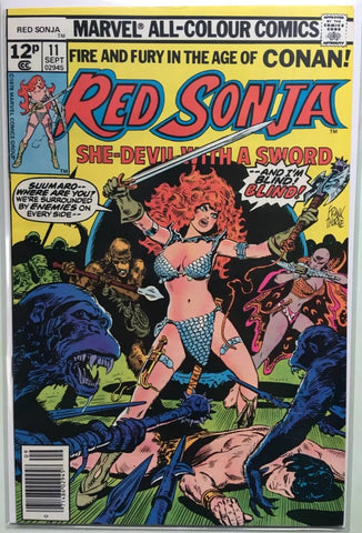 Red Sonja #11 - Marvel Comics - 1978