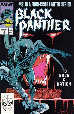 Black Panther #3 - Marvel Comics - 1988 -  Mini-Series