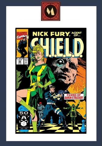 Nick Fury, Agent Of Shield #22 - Marvel Comics - 1991