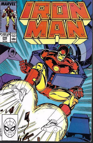 Iron Man #246 - Marvel Comics - 1988