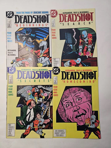 Deadshot: Beginnings #1-4 - DC Comics - 1988 - Full Set