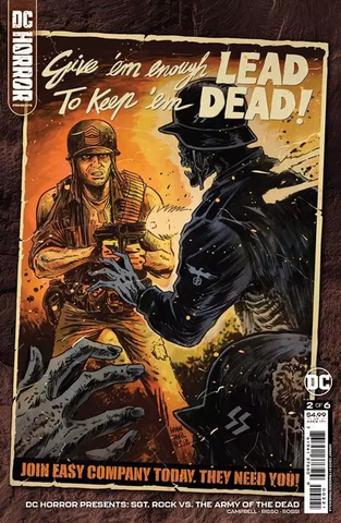 DC Horror: Sgt. Rock Vs. Army Of The Dead #2 - DC - 2022 - Cover B