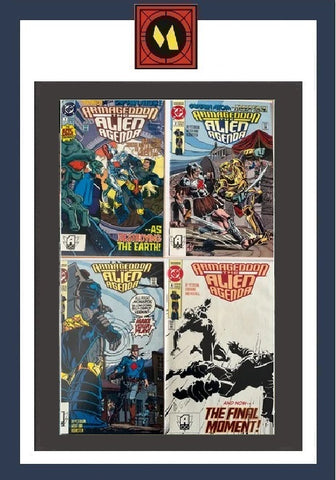 Armageddon The Alien Agenda #1 - #4 (Set) - DC Comics - 1991