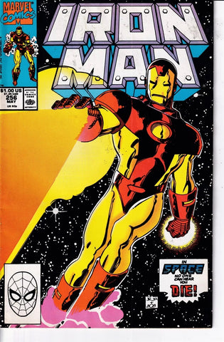 Iron Man #256 - Marvel Comics - 1990