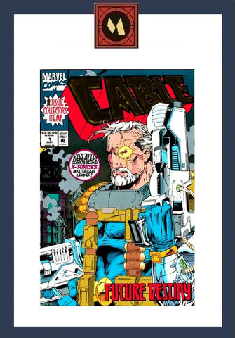 Cable #1 - Marvel Comics - 1993 - Foil Embossed Cover