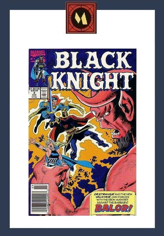 Black Knight #3 - Marvel Comics - 1990