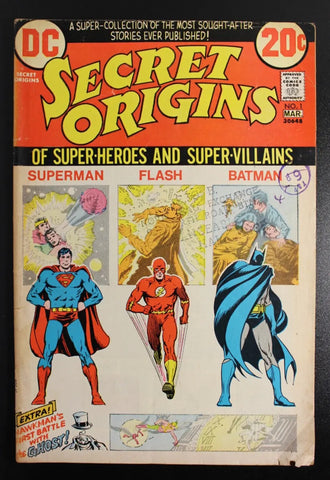 Secret Origins #1 - DC Comics - 1973