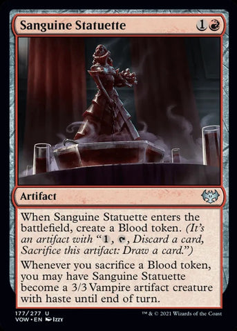 "Sanguine Statuette" - Magic The Gathering Card - VOW