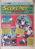 Scorcher and Score Comic x 2 - British Comic - 4/11/72 and 30/10/71