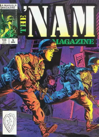 The 'Nam #5 - Marvel Magazines - 1988